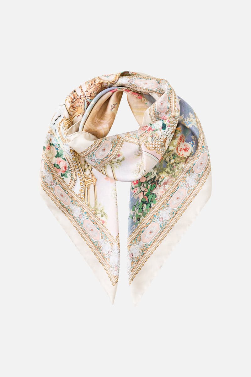 CAMILLA Twilight in Istanbul printed silk twill square scarf — product photo (official shop)